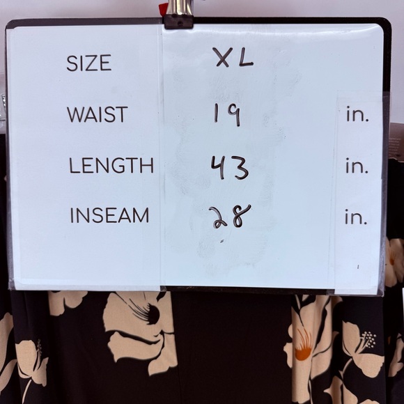 NEW Soft Surroundings Melita Wide Leg Floral Pants‎ Women’s Size XL 2FZ4090901 - Picture 11 of 11